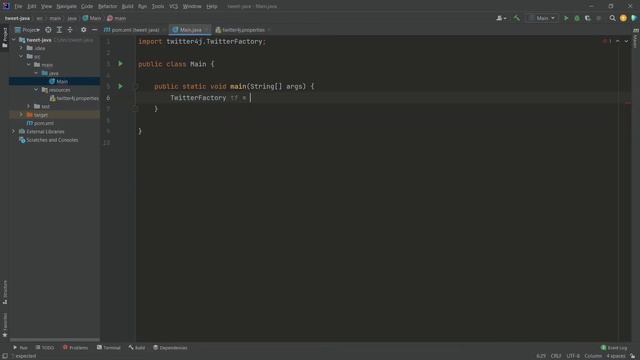 Posting to Twitter in Java смотреть онлайн