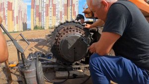 Ставим бортовой (ходовой редуктор) на Doosan solar 340