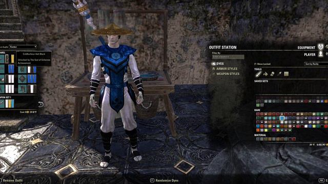 ESO Cosplay Raiden The Elder Scrolls Online TESO смотреть онлайн