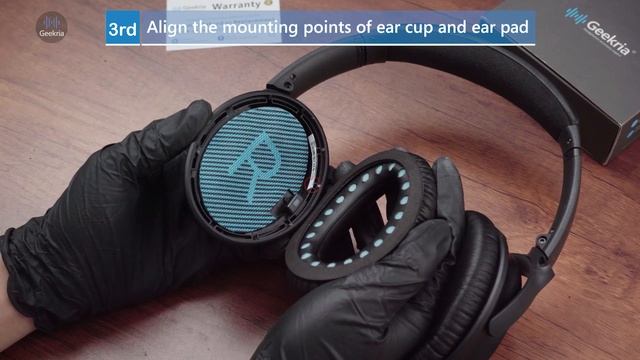 How to Replace BOSE QC25 Headphones Ear Pads / Cushions | Geekria смотреть онлайн