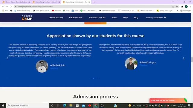 Coding Ninjas Career Camp- Full Stack Development Course with 100% Job Guarantee | Avg 8 LPA Packag