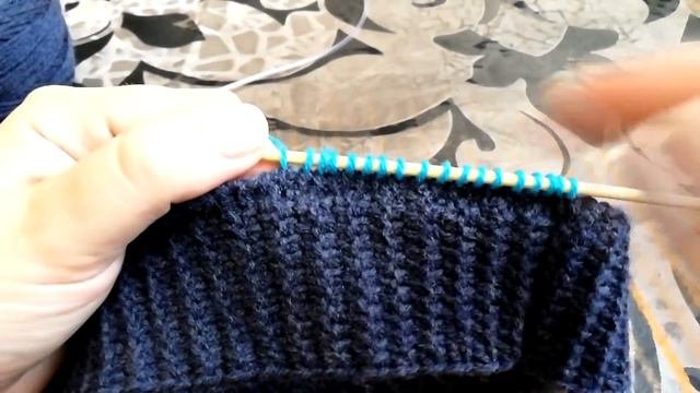 Тунисское вязание#Шапочка для девочки 2 часть