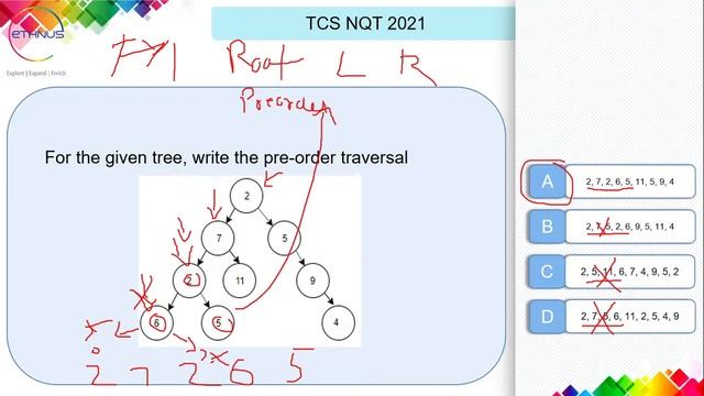 TCS NQT 2021 Masterclass 10| Ethnus Guidance Program | Mock Test 03 - IT Programming смотреть онлайн