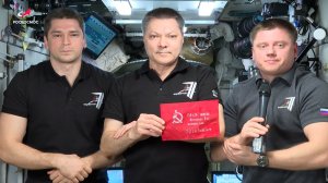 Помним и гордимся: поздравление с Днём Победы от космонавтов