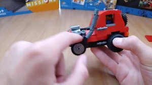 Лего трактор - самоделка из деталей Lego - обзор