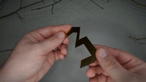 Готические цифры на входную дверь. Простое решение для декора двери.