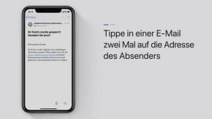 So blockierst du auf deinem iPhone, iPad oder iPod touch einen Absender in Mail – Apple Support