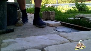 КАК КЛЕИТЬ ТРОТУАРНУЮ ПЛИТКУ. ЛИЧНЫЙ ОПЫТ