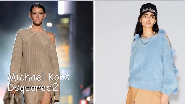 Модные женские свитера и кардиганы. Мода осень-зима 2021 2022 / Women's sweaters 2021-2022 смотреть онлайн