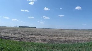 Посевная в Одесском районе Омской области (май +35)_Sowing campaign in the Omsk region (May +35)