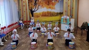 Зайчики с барабанчиками (муз. и сл. Т.Новоселовой)