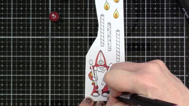 Distress Ink Background with Miss Ink Stamps смотреть онлайн