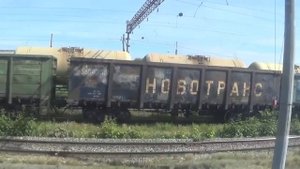 Отправление со станции Ишим. Из окна поезда.