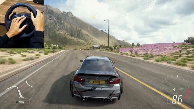 BMW M4 - Forza Horizon 5 Gameplay Logitech G923