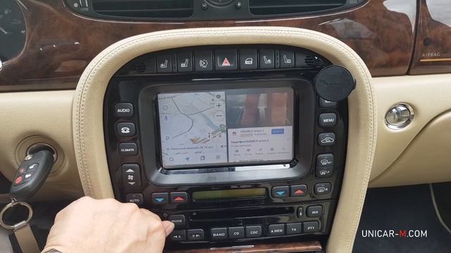 Jaguar XJ (X-S-Type)  2003-2009 и блок навигации ROiK10 OS Android  8.1.2.mp4