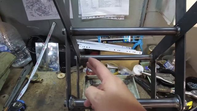 Подъемное устройство для мотоцикла (ножничный лифт) своими руками. смотреть онлайн