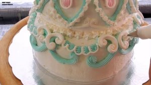 УКРАШЕНИЕ ТОРТОВ-Двух-ярусный торт Светик- Cake decoration