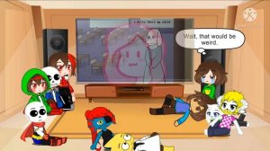 Undertale reacts to Glitchtale Season 2 Part 2