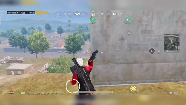 Metro Royal | Playing with AMR rifle without vest and cap.😎😱 смотреть онлайн