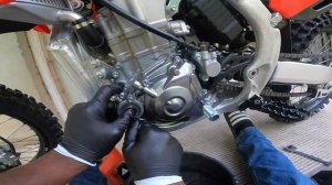 Crf450r oil change 2023