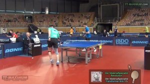 Luka Mladenovic technique and tactics with antispin DER MATERIALSPEZIALIST Transformer Anti