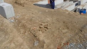 как сломать бетонный блок