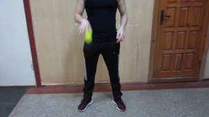 Урок 1. Обучение жонглированию на отскок.