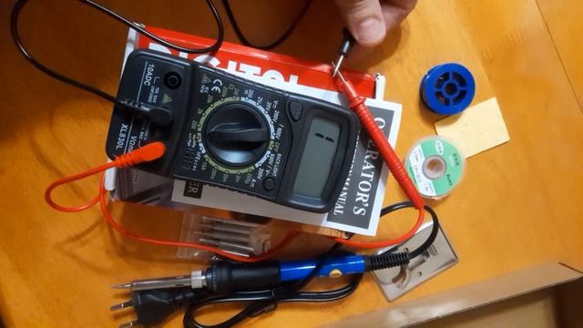 Паяльник с регулируемой температурой, 60Вт., комплектация в ассортименте смотреть онлайн