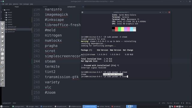 ArcoLinux : 347 ArcoLinux BYOI - changing the user applications смотреть онлайн
