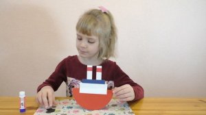 Кораблик. Качающиеся игрушки. Поделки 1, 2, 3, 4 класс из бумаги и картона своими руками.