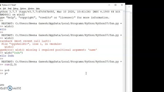 Python Programming: Functions with arguments- Actual and Formal arguments смотреть онлайн
