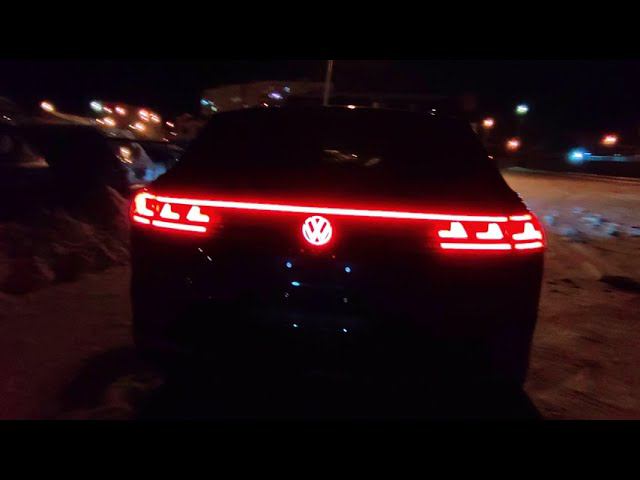 Volkswagen Teramont X - подсветки ночью (цена ниже, в описании)