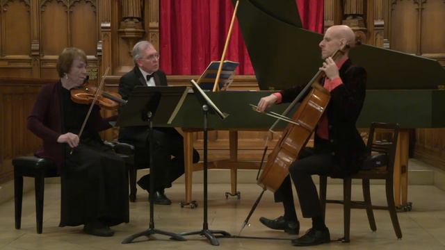 SONATA No.4 in C MINOR for violin, harpsichord, cello - BWV 1017 смотреть онлайн