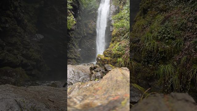 СВЯТОЙ водопад в Абхазии.