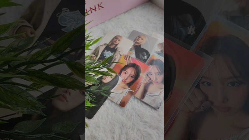 такая легкая и уютная атмосфера получилась  #twice #blackpink #kpopphotocard #lisa #nayeon