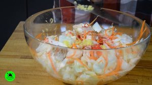 ОСТРЫЙ САЛАТ ИЗ КАПУСТЫ.
