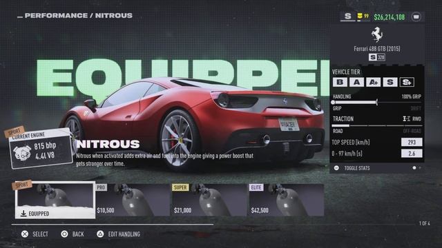 Need For Speed Unbound (S class build) Ferrari 488 GTB (2015) смотреть онлайн