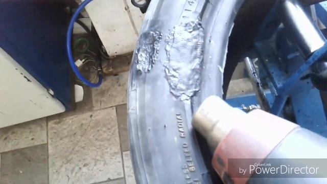 Ремонт не РЕМОНТИРОВАННОЙ зоны ПОКРЫШКИ!!!Как ремонтировать двойной порез, боковой порез варка. смотреть онлайн