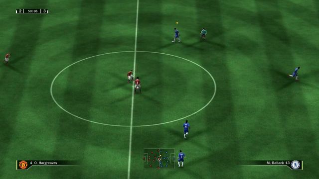 Manchester United vs Chelsea FIFA 09 смотреть онлайн