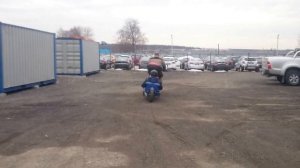 прицеп для мотоцикла испытания