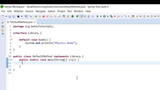 Java 8 | Default Methods | Java Tutorials