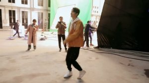 Wang Yibo - dance battle with cast of Gank Your Heart © 一颗大大菜菜瓜