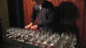 moonlight sonata on glass harp