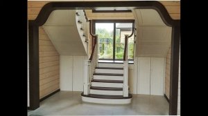 Деревянные лестницы на второй этаж