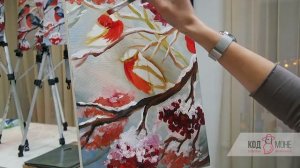 Как нарисовать снегирей. Пошаговый мастер-класс "Снегири на рябине" - Декабрь 2017