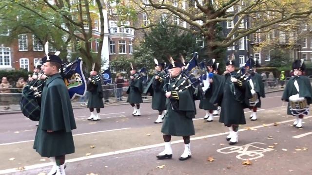 Die Regimentskinder (The Children of the Regiment) march on Remembrance Sunday 2022 смотреть онлайн