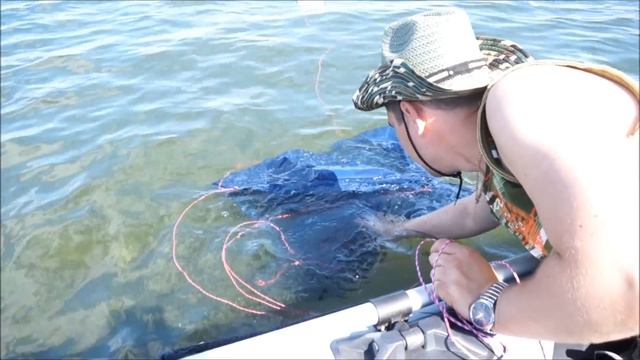 Подводный парус-якорь своими руками для сплава на судака в ДЕЙСТВИИ смотреть онлайн
