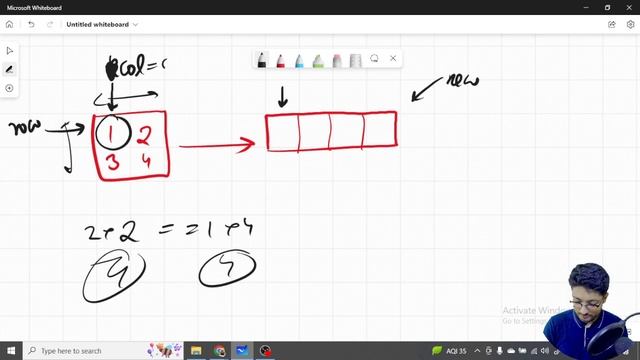 566. Reshape the Matrix | LEETCODE EASY | MATRIX смотреть онлайн
