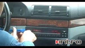 Как снять магнитолу BMW X5 e53