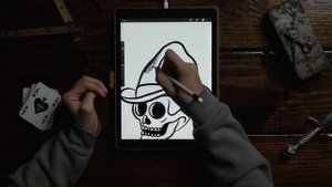 Tattoo Stipple Shading in Procreate